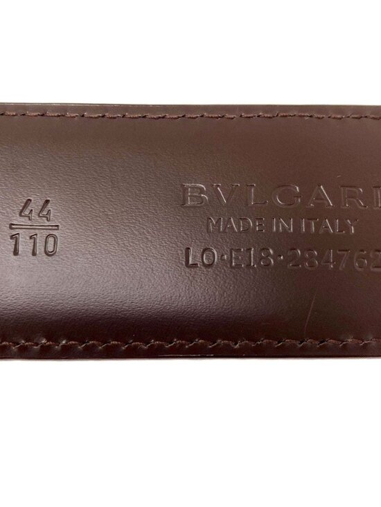 Bvlgari Belt Leather Belts Brown main image 8